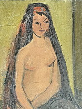 Artiste à identifier - Huile