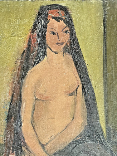Artiste identifier huile - artiste, à
