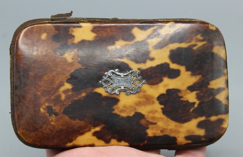 Ancien etui xix eme decor - etui,
