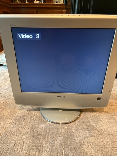 Sony wega lcd retro gaming - sony, 20"