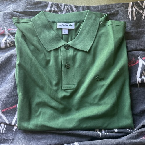 Polo lacoste vert - polo,