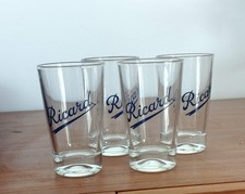 Lot 4 verres anciens Ricard