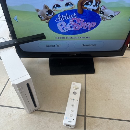 Console nintendo wii blanche - nintendo, +