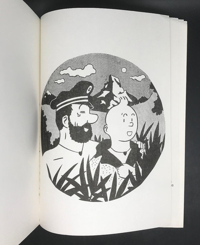 Callico pastiche tintin en - -,