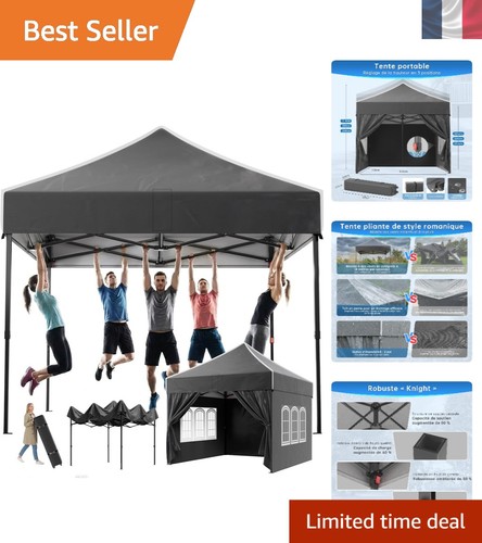Devoko tonnelle pliable 3x3m - tonnelle,