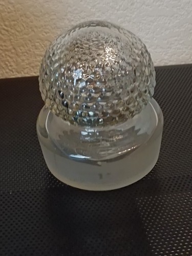 Boule verre soufflé pâte - verre,