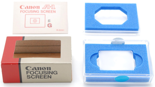 Canon focusing screen - focusing, type
