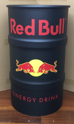 Baril métal red bull 60l - red,
