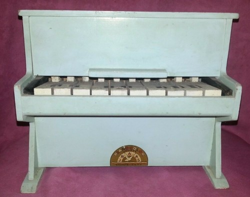 Vintage ancien jouet piano