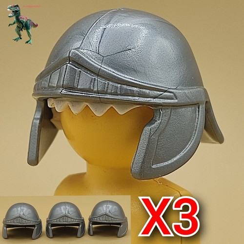 Playmobil casque soldat - x3,