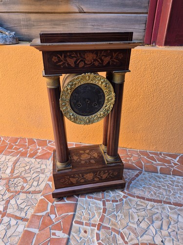Pendule portique 19e - pendule,