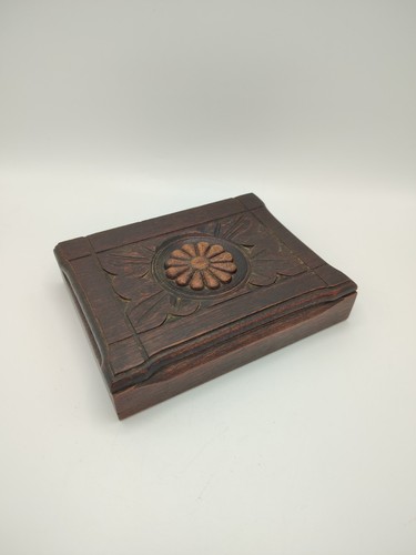 Joli coffret bois boîte - en,