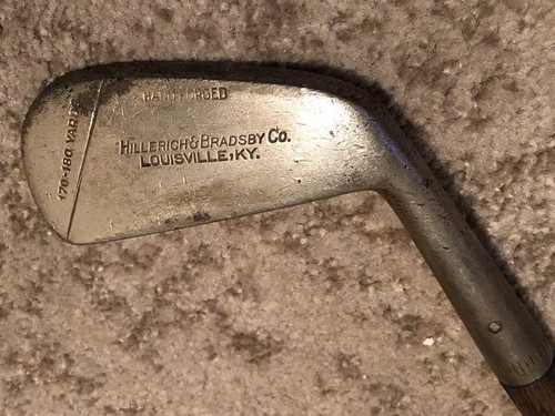 Antique hillerich bradsby wood - bradsby,