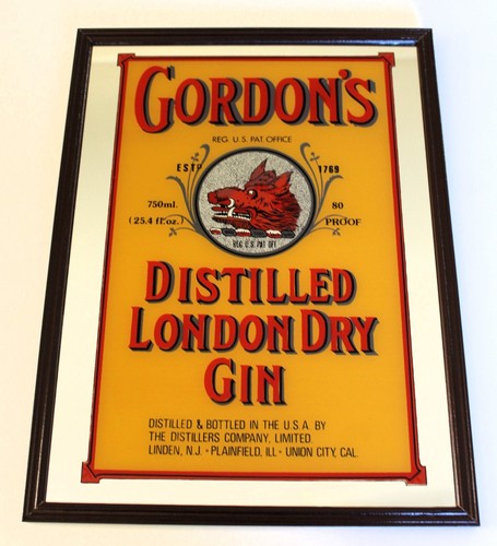 Miroir publicitaire gordon - miroir,