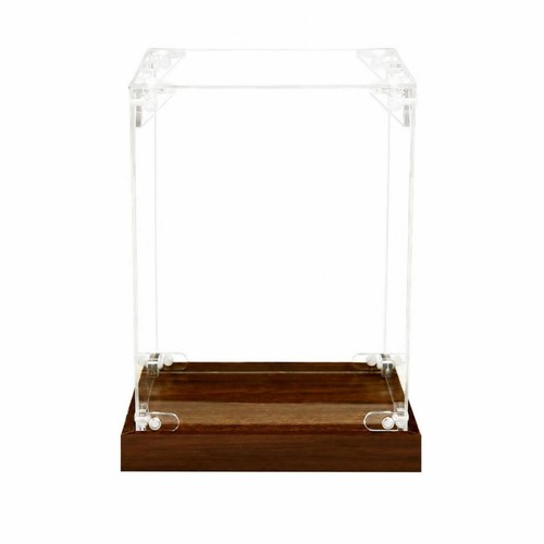 Vitrine avec socle bois - vitrine,