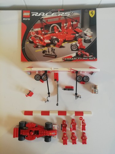 Lego 8375 ferrari pit - 8375, stand