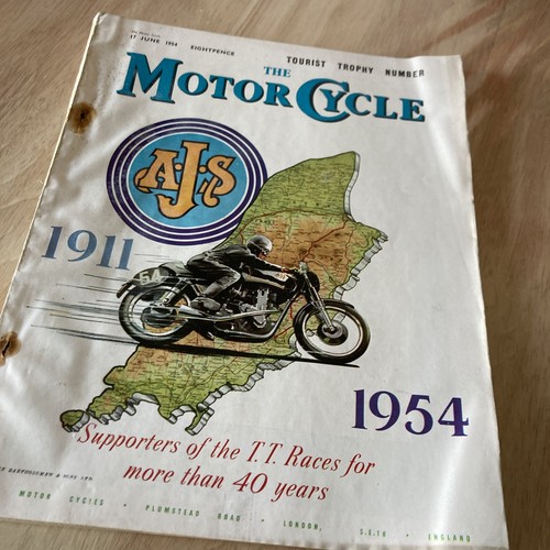 Motor cycle magazine anglais - motor,