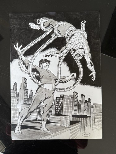 Planche spiderman originale - planche,