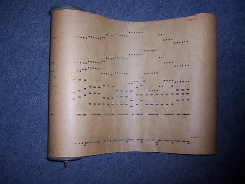 Ancien rouleau musique - musique, pour
