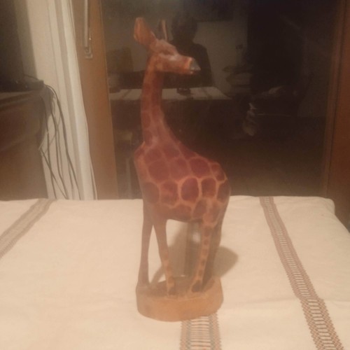 Statuette bois - statuette,