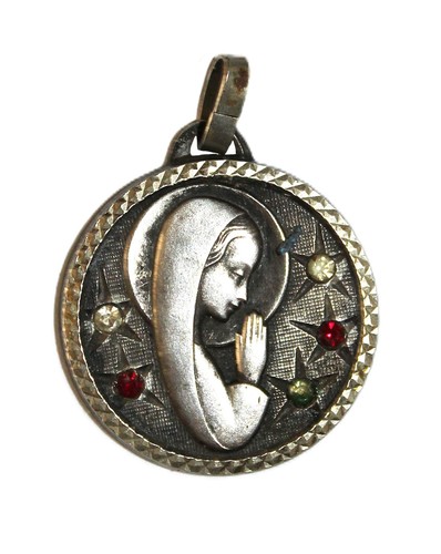 Pendentif médaille ancienne