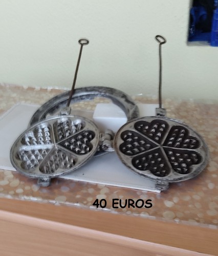 Ancien gaufrier avec - gaufrier,