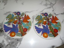 2 assiettes a dessert acapulco