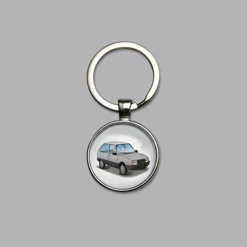 Porte clés citroën axel - porte-clés,