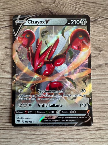 Carte pokémon cizayox nº - pokémon,