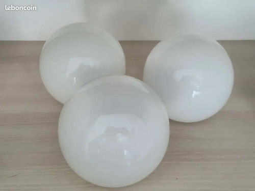 Lot globes en verre - lot,