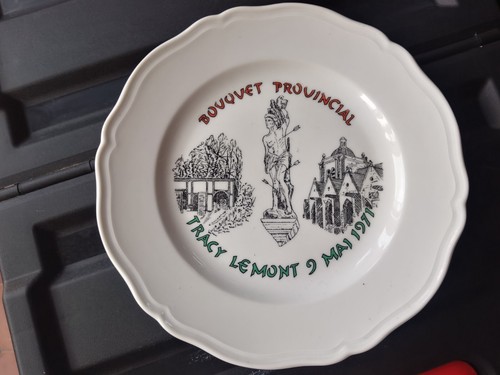Assiette bouquet provincial - bouquet,