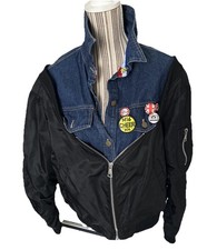 BLOUSON BOMBER VINTAGE BI