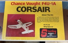 Sterling F4u Corsair Balsa R/C
