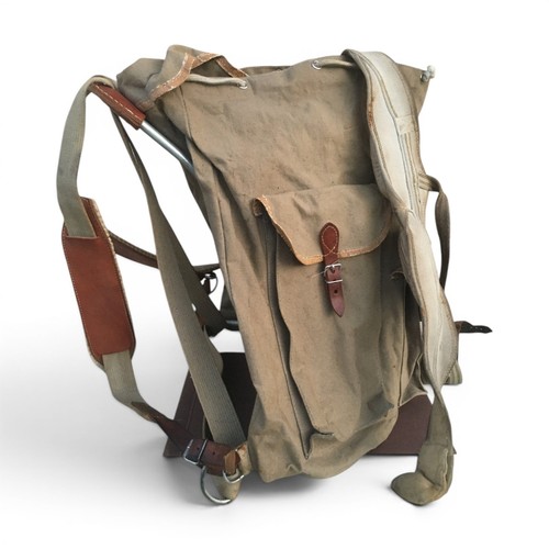 Ancien sac dos avec - sac,