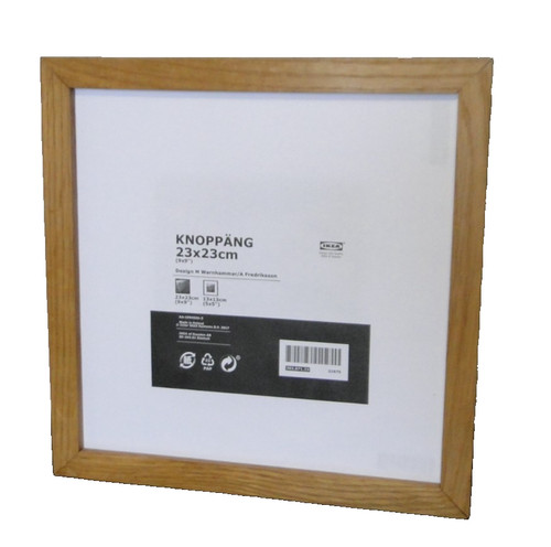 Cadre moderne bois ikea - cadre,