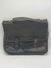 Cartable Cactus Cuir Noir