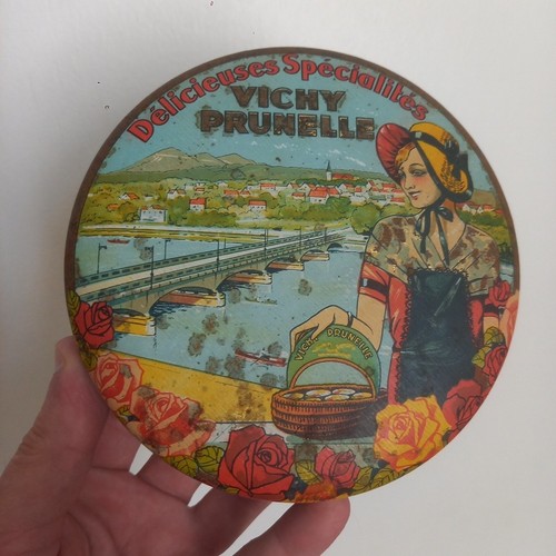 Vichy prunelle boite - prunelle,