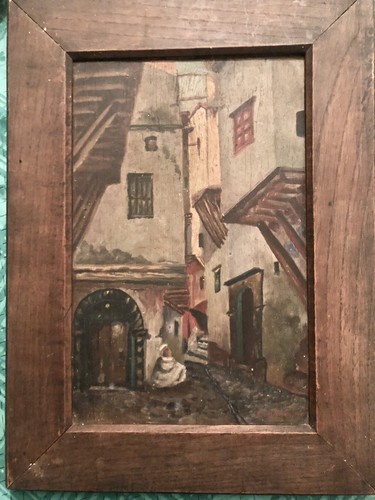 Scène rue orientaliste - de,