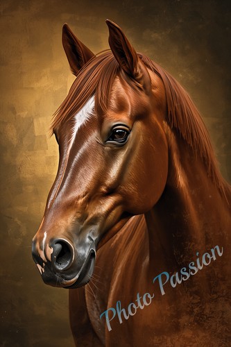 Photo cheval portrait - photo, a4