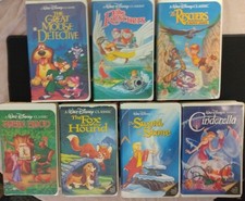 (×7) Walt Disney VHS Lot Black Diamond RARE Collectible Movies