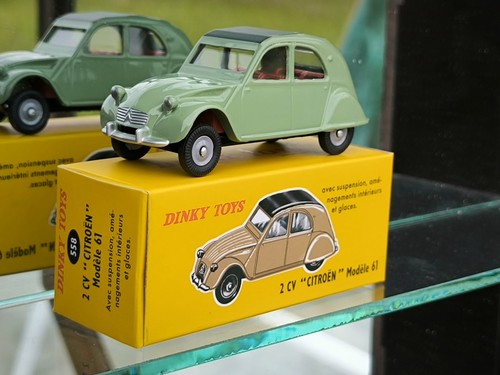 Dinky toys 558 citroën - 558, cv