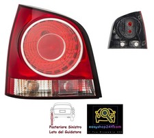 Feu Arriere Gauche Pour Volkswagen Polo 9N1 2005 2009 Phare Lumiere Neuf