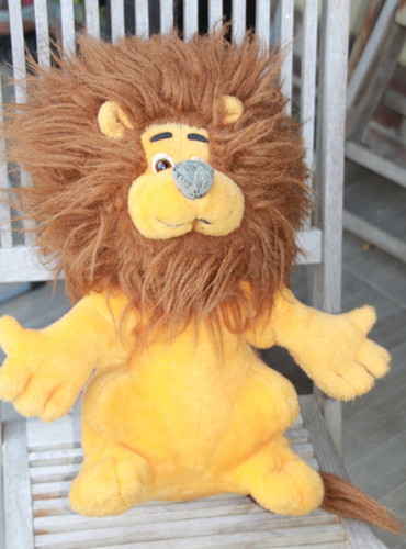 Ancienne peluche ajena lion - ancienne,