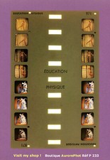 CARTE STÉREO COLORELIEF N° 971, "ÉDUCATION PHYSIQUE",  FEMMES, ÉROTISME  -P233