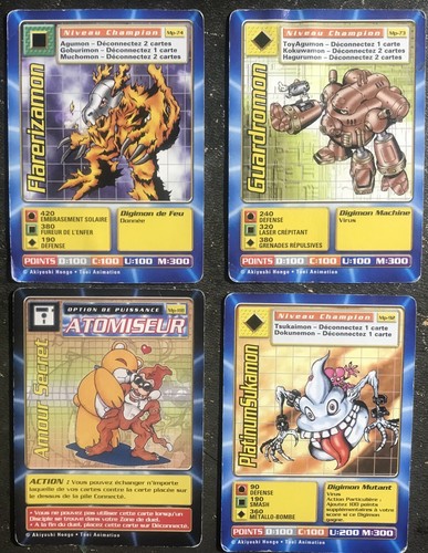 Lot cartes world of - de, 4