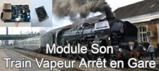 Module Sonore "TRAIN VAPEUR -