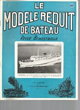 MODELE REDUIT DE BATEAU N°97