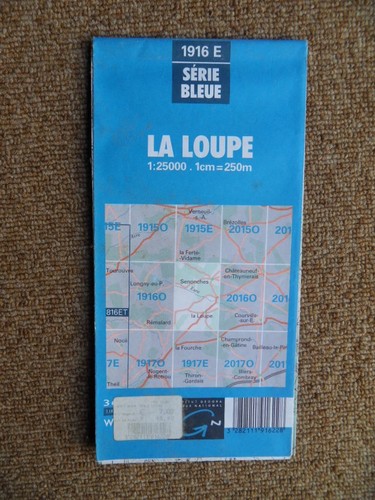 527 carte ign - 527-, série