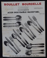 Catalogue tarif 1936 BOUILLET