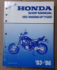 1983-86 Honda V65 VF1100C VF1100 Magna 1100 OEM Service Shop Manual (HONDA/LITE)